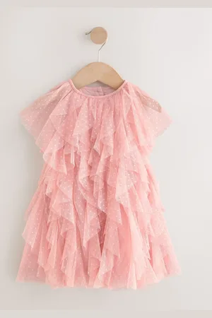 Next Sleeveless Mesh Party Dress (3mths-7yrs)104110 cm