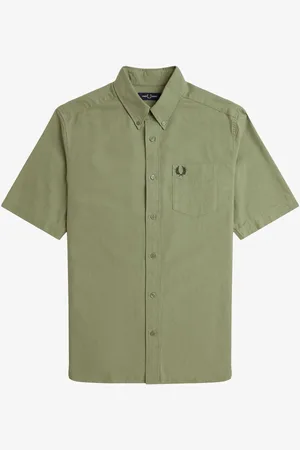 Fred Perry SS Oxford ShirtM
