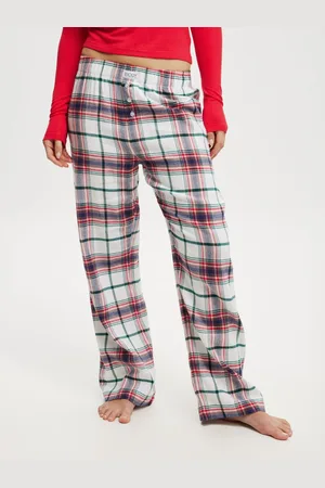 Cotton On Boyfriend Flannel Wide Leg Boxer TrousersS