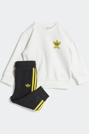 adidas Zestaw adidas z bluzą z okrągłym dekoltem98104 cm