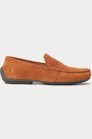 Ralph Lauren Zamszowe mokasyny typu driver ReynoldEU 44 (UK 10)