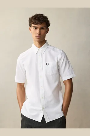 Fred Perry Short Sleeve 100% Cotton Oxford ShirtXL
