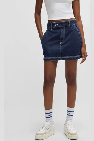 HUGO BOSS 100% Cotton Denim SkirtS