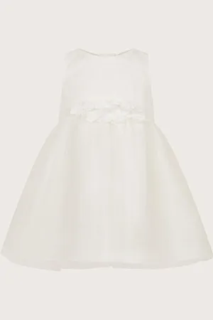Monsoon Baby Freija Lace Floral Print Dress2