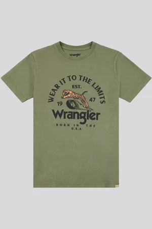 Wrangler Boys Tiger Print 100% Cotton T-Shirt7