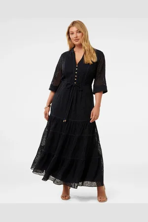 Forever New Rachel Curve Embroidered Maxi Dress48
