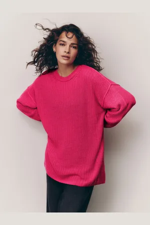 Next Cosy Crew Neck Longline Tunic Knitted JumperXL regularny
