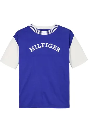 Tommy Hilfiger Archive Fit 100% Cotton. T-Shirt With Monotype Flock Graphic3 lat (98 cm)