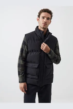 French Connection Fleece Funnel GiletL