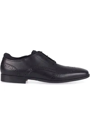 Start Rite Czarne skórzane buty szkolne brogsy Star-Rite Tailor ze sznurowaniem5.5EU 39 F