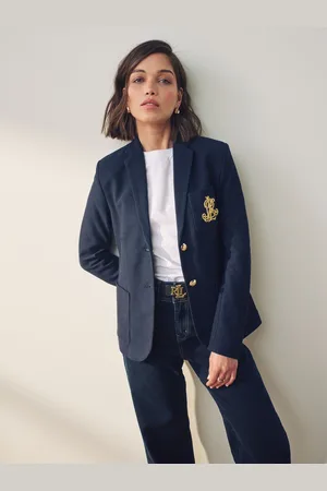 Ralph Lauren Anfisa Crest Logo Blazer JacketL