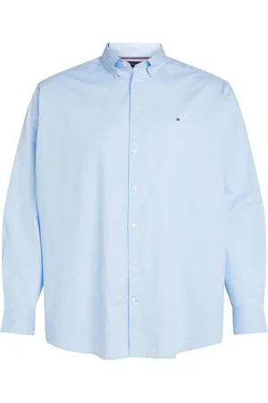 Tommy Hilfiger Regular Fit Plus Flex Poplin 100% Cotton ShirtXXXXXL