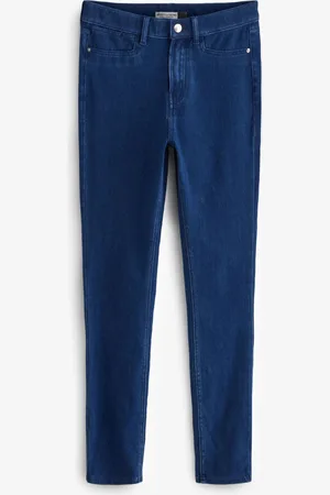 Next Fly Fasten Jersey Denim Leggings46 XL wysoki