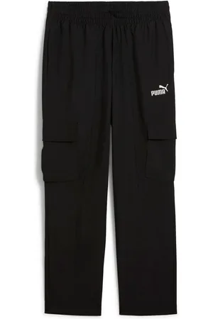 PUMA Mens Essentials No. 1 Logo Woven Cargo PantsL