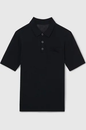 Reiss Nelson Patch Pocket Knit Polo ShirtX-Large