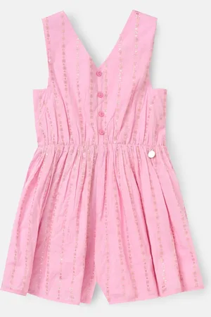 Angel & Rocket Lina Printed Linen Playsuit11 lat (146 cm)