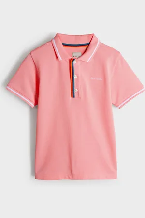 Paul Smith Chłopięca koszulka polo Signature z krótkim rękawem, 100% bawełna122128 cm