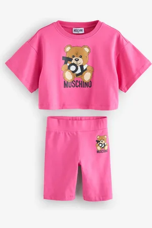 Moschino Logo T-Shirt & Leggings Set110116 cm
