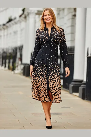 Sosandar Geometric Print Shirt Dress38