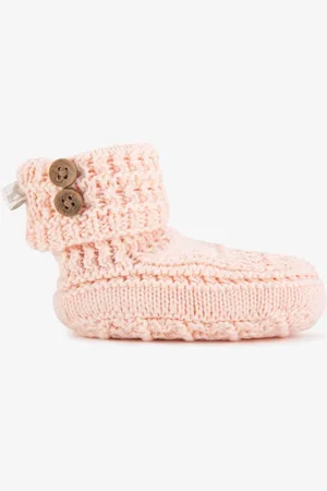 The Little Tailor Baby Soft Knitted 100% Cotton BootiesDo 6 miesięcy (50