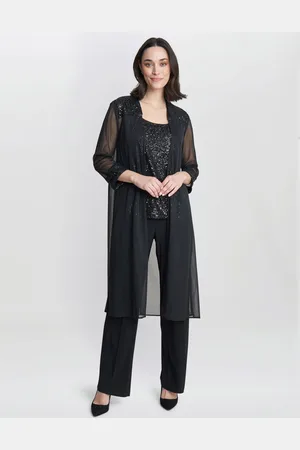 Gina Bacconi Black Jessica Three Piece Suit Set42