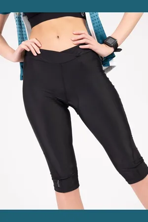 Dare 2B Worldly Gel Cycling Capri 3/4 Black Leggings42
