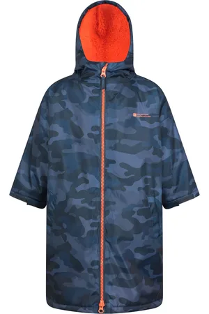 Mountain Warehouse Kids Tidal Printed Waterproof Changing RobeM