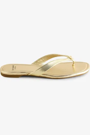 Kate Spade Gold Spade Flower Sandals4.5 EU 37