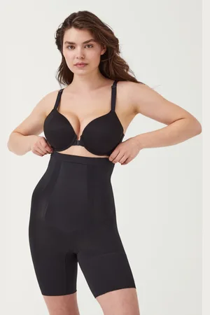 Spanx Intensywnie modelujące szorty Oncore z wysokim stanem, do połowy udaS
