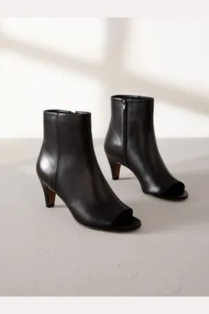 Next Signature skórzane buty i botki z odkrytymi palcamiEU 37.5 (UK 4.5)