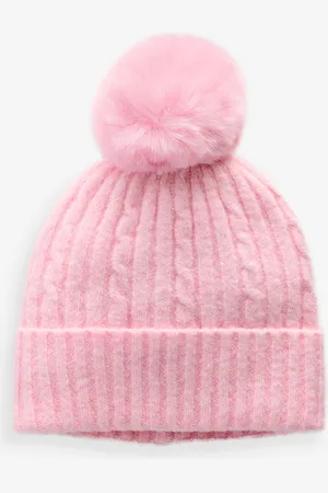 Next Dzianinowa czapka beanie ze splotem warkoczowym (3-16 lat)3