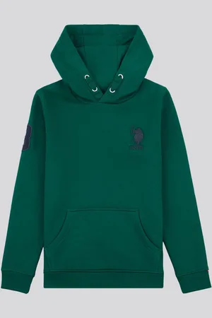U.S. Polo Assn. U. S. Polo Assn. Green Boys Player 3 Hoodie14