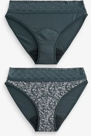 Next Period Micro Lace High Leg Knickers 2 Pack54