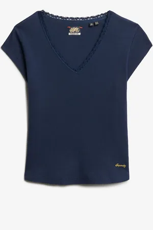 Superdry Essential Lace Trim Top40