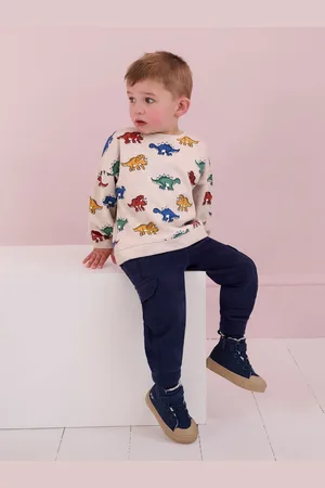 JoJo Maman Bébé Canvas High Top TrainersEU 23 (UK 6)