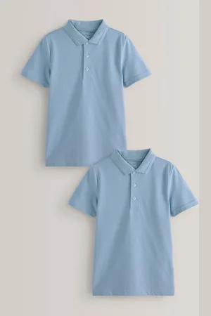 Next Bawełniane szkolne koszulki polo z krótkim rękawem, 100% bawełna (3-16 lat)14 lat (164 cm)