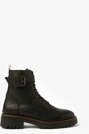 Barbour Skórzane buty motocyklowe Heidi ze sznurowaniemEU 37 (UK 4)
