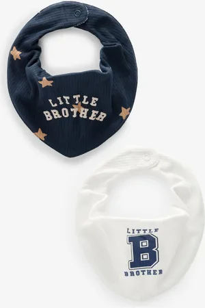 Next Family 100% Cotton Bibs 2 PackJeden