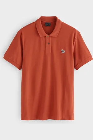 Paul Smith Regular-Fit 100% Organic Cotton Brown Polo ShirtXXXL