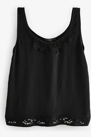 Next Satin Lace Insert Scoop Cami Top36