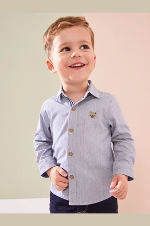 Next Long Sleeve Oxford Shirt (3mths-7yrs)9