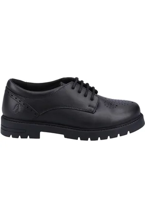 Hush Puppies Jayne Lace Up Senior Black Shoesuk5eu38