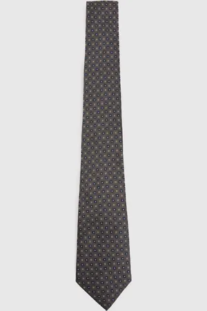 Reiss Pelosa Silk Blend Foulard Floral TieJeden