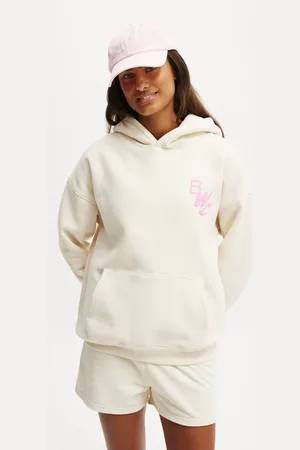 Cotton On Plush Premium Graphic HoodieL