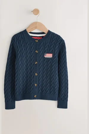 Superdry Cable Knit 100% Cotton Cardigan110116 cm