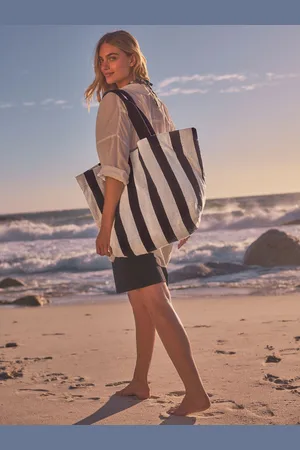 Next Plażowa torba typu shopper w paskiJeden