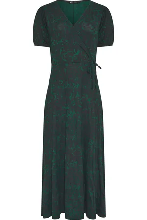 Long Tall Sally Animal Wrap Midi Dress42 Wysoki