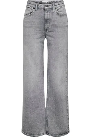 ONLY Juicy High Waisted Wide Leg Jeans With Comfort Stretch30 S