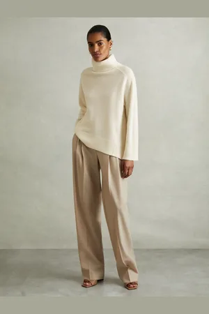 Reiss Eliza Wool-Cashmere Roll-Neck JumperM