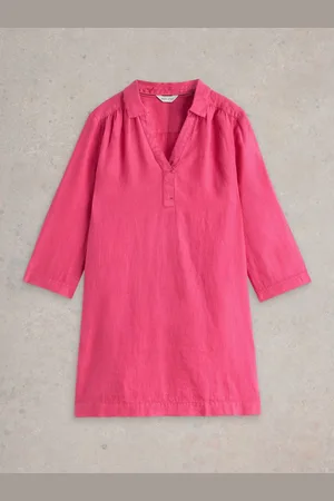 White Stuff Blake 100% Linen Tunic40